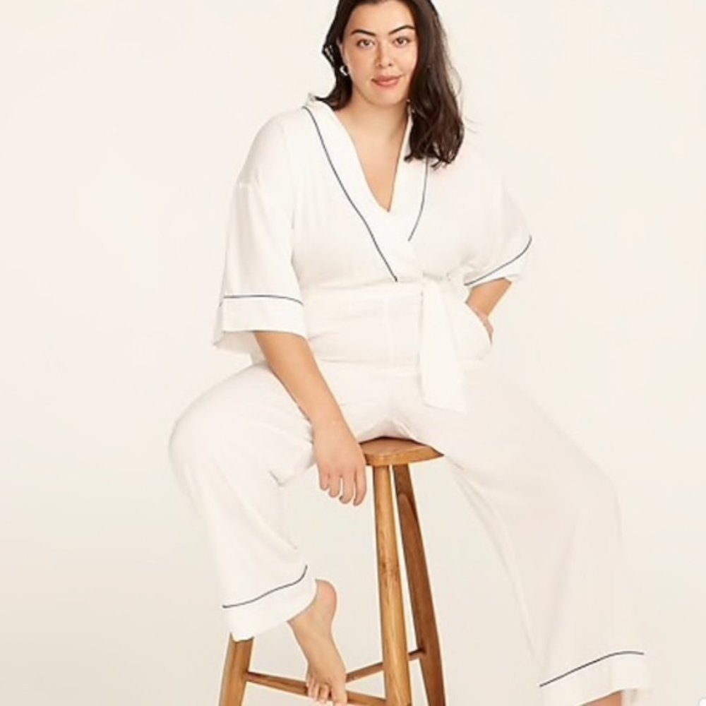 J.Crew Women's Plus Easy-Luxe Eco Jumpsuit Size 3X